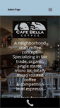 Mobile Screenshot of cafebellacoffee.com